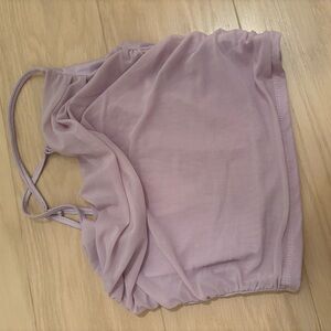 SHEIN Light Purple Halter Top